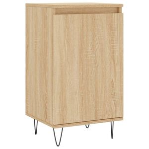 vidaXL Sideboard Sonoma Oak 40x35x70 cm Engineered Wood