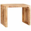 vidaXL End Table Brown 60 x 35 x 46 cm Solid Mango Wood