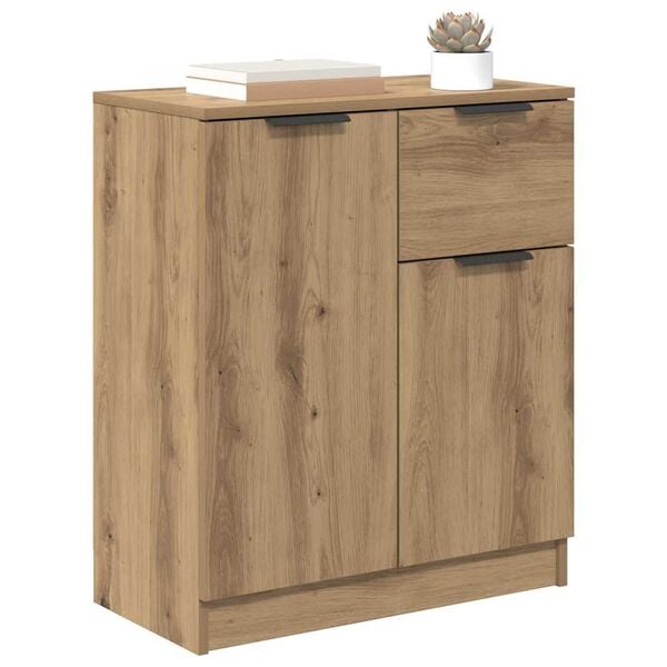 vidaXL Sideboard Artisan Oak 60 x 30 x 70 cm Engineered Wood