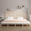 vidaXL Wall Headboard 186x3x91.5 cm Solid Wood Pine