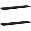 vidaXL 2-Piece Bench Cushions VUGHT 2 pcs 100% Polyester Black