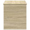 vidaXL Storage Box Sonoma Oak 100x42x46 cm Engineered Wood