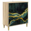 vidaXL Sideboard WIJHE Sonoma 69 x 33 x 75 cm Engineered Wood