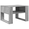 vidaXL Coffee Table Grey Sonoma 66 x 53 x 45 cm Engineered Wood