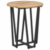 vidaXL Side Table Set 2 pcs Artisan Oak and Black