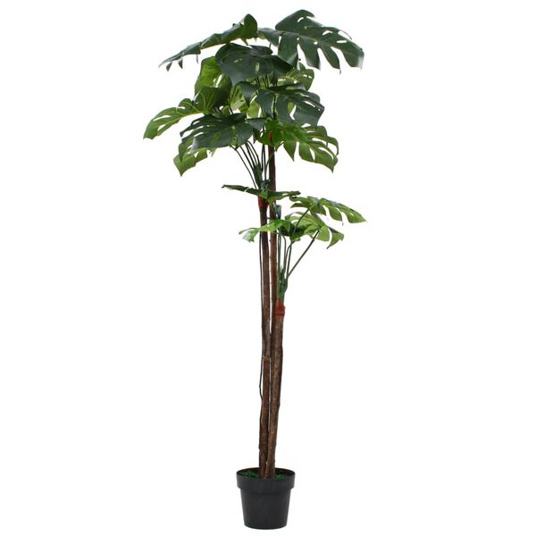 vidaXL Artificial Monstera Plant with Pot 170 cm Green