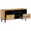 vidaXL TV Cabinet 100x33x46 cm Solid Wood Mango