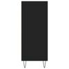 vidaXL Highboard Black 57x35x90 cm Engineered Wood