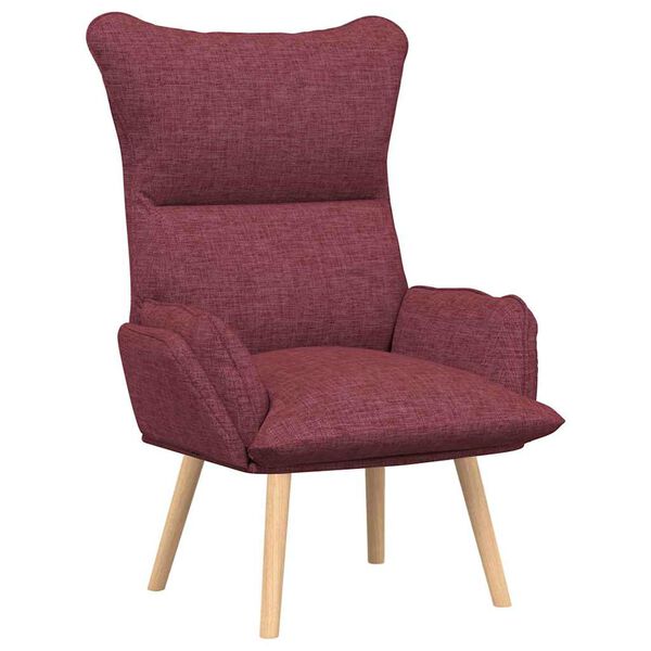 vidaXL Armchair Wine Red 69 x 74 x 93 cm Fabric