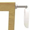 Noma Extending Safety Gate 63.5-106 cm Wood Natural 93729