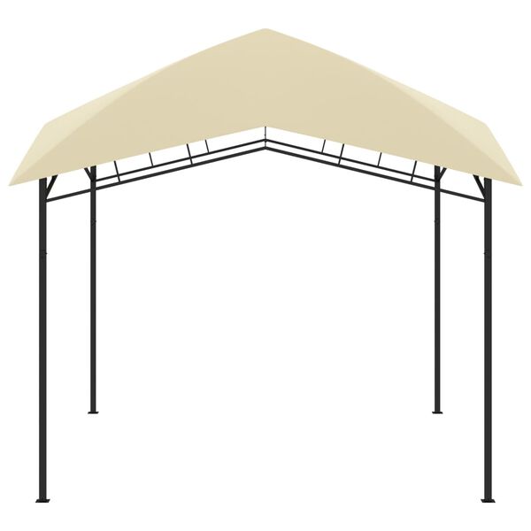 vidaXL Garden Gazebo 3x3x2.9 m Cream 180g/m&sup2;