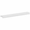 vidaXL Window Sill White 80 x 15 x 4.5 cm PVC