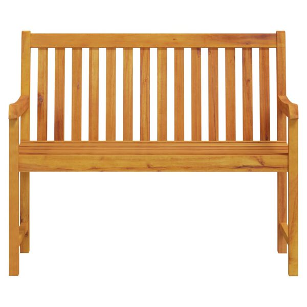 vidaXL Garden Bench 110 cm Solid Acacia Wood