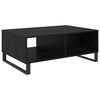 vidaXL Coffee Table Black Oak 90 x 60 x 35 cm Engineered Wood