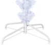vidaXL Artificial Christmas Tree with Stand White 210 cm PVC and Steel