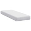 vidaXL Mattress White 80 x 200 cm Pocket Spring