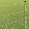 vidaXL Field Fence Silver 25 x 1.2 m Galvanised steel