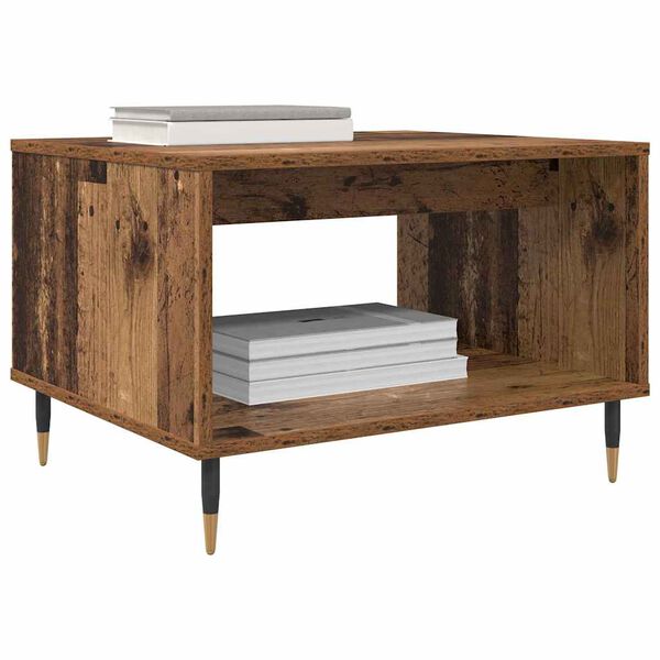 vidaXL Coffee Table Old wood 60 x 50 x 40 cm Engineered wood