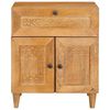 vidaXL Bedside Cabinet Light Brown 50 x 33 x 60 cm Solid Acacia wood