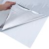 vidaXL Solar Film Static Reflective Effect Silver 90x2000 cm PVC