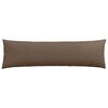 vidaXL Sofa Pillows 2 pcs Brown 145 x 40 cm Fabric