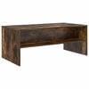 vidaXL Coffee Table Smoked Oak 100 x 50 x 40 cm Engineered Wood