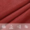 vidaXL Sunshade Sail 160 g/m² Red 2.5x2.5 m HDPE