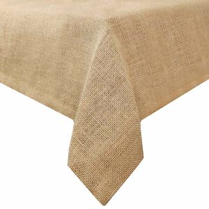 vidaXL Jute Tablecloth Natural 160 x 270 cm 100% Tossa Jute