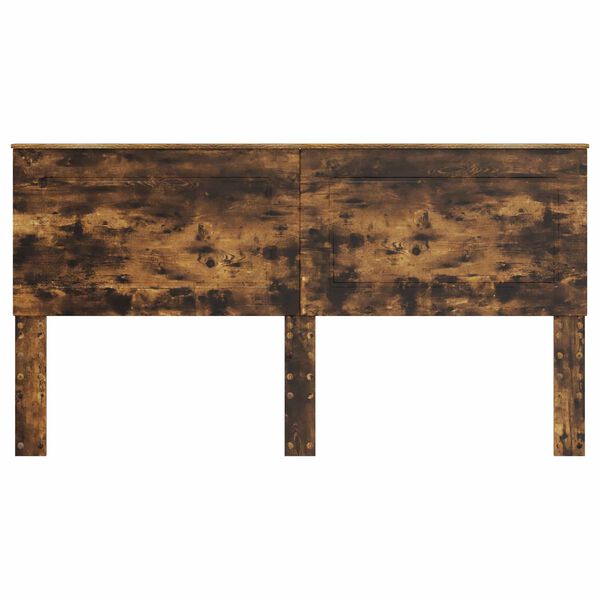 vidaXL Headboard Smoked Oak 100 cm Engineered Wood