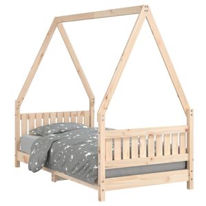 vidaXL Kids Bed Frame 80x160 cm Solid Wood Pine