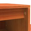 vidaXL Bedside Cabinet Wax Brown 60 x 34 x 51 cm Engineered Wood