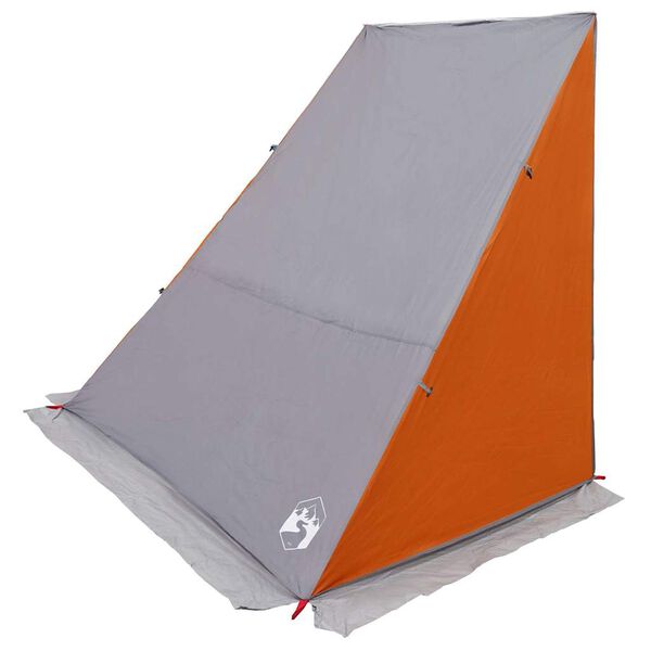 vidaXL Tailgate Tent Grey and Orange 190 x 150 x 185 cm Taffeta