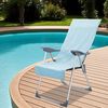 vidaXL Outdoor Chair Towels 2 pcs Blue 130 x 60 cm
