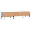 vidaXL TV Cabinet Concrete Grey 150x36x30 cm Engineered Wood