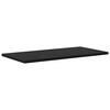 vidaXL Bookshelf Board 4 pcs Black 60 x 30 x 1.5 cm Engineered Wood