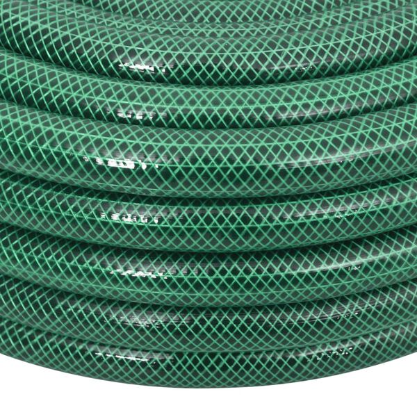 vidaXL Garden Hose Green 0.75" 50 m PVC