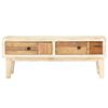 vidaXL Coffee Table 90x50x35 cm Solid Reclaimed Wood