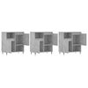 vidaXL Sideboards 3 pcs Concrete Grey Engineered Wood