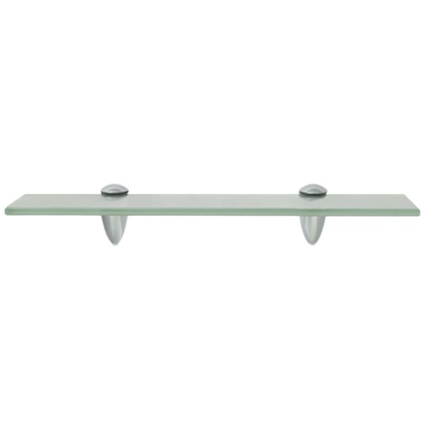 vidaXL Floating Shelves 2 pcs Glass 40x20 cm 8 mm