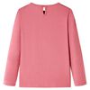 Kids' T-shirt with Long Sleeves Old Pink 104