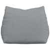 vidaXL Back Pillow Light Grey 45 x 20 x 35 cm Fabric