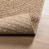 vidaXL Rug ZIZUR 120x170 cm Jute Look Indoor and Outdoor