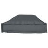 vidaXL Pallet Cushion for Bench Anthracite 140 x 40 x 8 cm