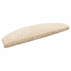 vidaXL Self-adhesive Stair Mats 15 pcs 80 x 24.5 x 3.5 cm Light Brown