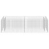 vidaXL Gabion Raised Bed Galvanised Steel 180x50x50 cm