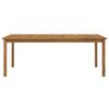 vidaXL 7 Piece Garden Dining Set Solid Wood Acacia