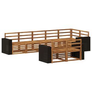vidaXL Sofa Sets Solid Acacia Wood