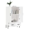 vidaXL Highboard White 69.5x31x115 cm Engineered Wood