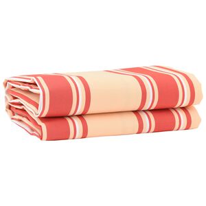 vidaXL Awning Replacement Fabric Yellow and Orange 1000 x 160 cm