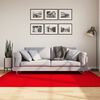 vidaXL Rug HUARTE Short Pile Soft and Washable Red 140x200 cm